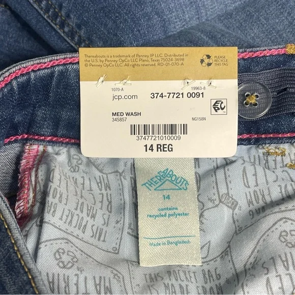 There Abouts Women’s Jeans high rise mini mom jeans. Size 14R. New with tags. - Picture 7 of 14